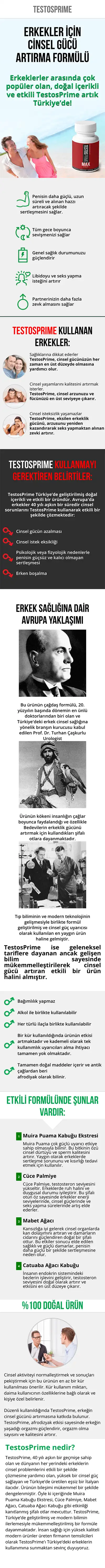 TestosPrime Açıklaması
